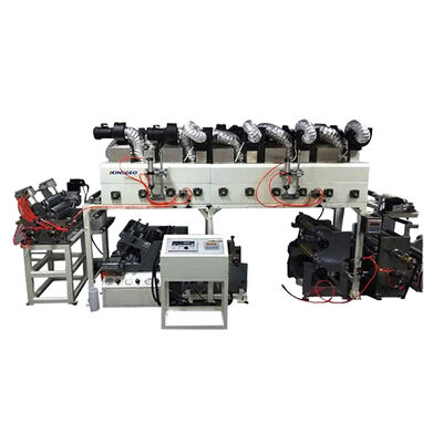 ポンプとモーター付き電動粘着紙ホットメルト＆UVコーティング機 高精度木材・プラスチック包装