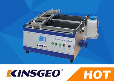 580 * 480 * 480のmm 220 Vの50コーティングの表面のためのHz 25 W Washabilityの摩耗の耐性検査機械